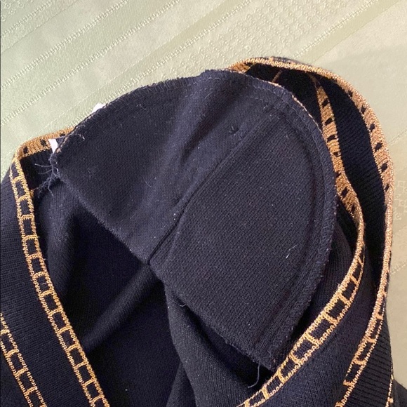 Cathy Daniel’s Sz Large Women Black Cardigan Button Down Sweater Sale best offer - Picture 7 of 7